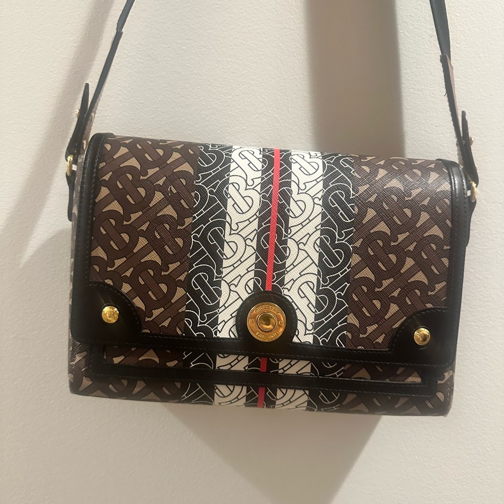 Burberry Brown and Black Crossbody Bag